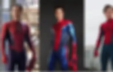 Sama-Sama Spider-Man, Tom Holland Iri dengan Kostum Andrew Garfield!