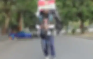 Jalan Mundur Tempuh Ratusan Kilometer Tulungagung-Jakarta, Medi Bastoni Bawa Misi Khusus