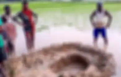 Melihat Bola Api Besar Turun dari Langit dan Terdengar Dentuman, Inilah yang Ditemukan Para Petani