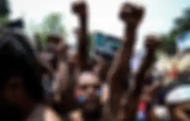 Aksi Mahasiswa Papua Jakarta, Teriakan Papua Merdeka Hingga Atribut Bintang Kejora Bermunculan. Ini Foto-Fotonya