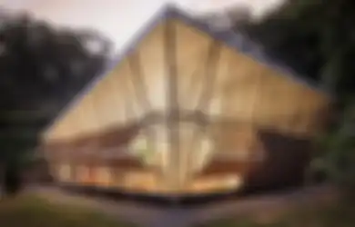 Dukung Gaya Hidup Nomaden, Rumah Ini Tidak Berjejak dan Bisa Hilang