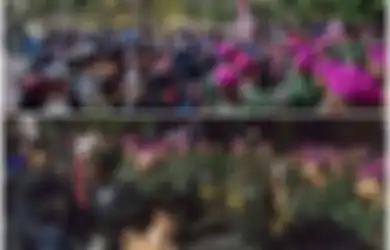 Ini Foto dan Video Korps Baret Ungu yang Berhasil Redam Amarah Massa, Sejukkan Suasana Demo yang Sempat Ricuh!