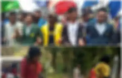 Jualan di Tengah Demo Mahasiswa, Pedagang Air Mineral dan Mie Instan Ini Raup Omzet Mencengangkan Hanya dalam Sekejap