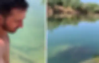 (Video) Sungai Ini Teramat Bening, Namun Makhluk Pemakan Manusia Sepanjang Hampir 5 Meter Ini Bersembunyi Nyaris Tanpa Terlihat, Untung Keahlian Pria Ini Mampu 'Menemukannya'