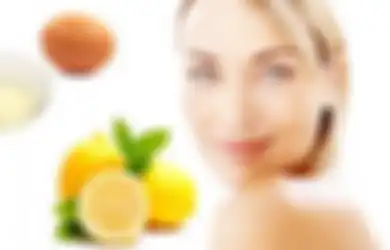 Ingin Mengencangkan dan Mencerahkan Kulit Wajah? Pakai Saja Masker Lemon dan Putih Telur, Begini Cara Membuatnya