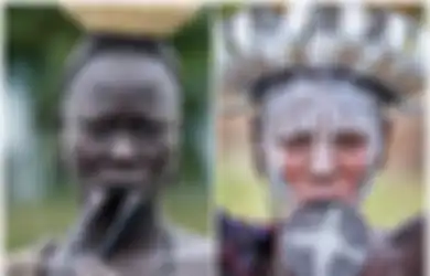 Tradisi ‘Piring Bibir’ alias ‘Bibir Dower’, Standar Kecantikan Tersendiri bagi Para Wanita di Suku-suku Ethiopia, Dianggap Sebagai ‘Ritus Peralihan’, Lambang Kesuburan, Ataukah Menjelek-jelekkan?