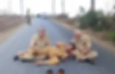 Copot Sepatu Langsung Tiduran di Aspal Karena Jalanan Tak Lagi Rusak, Bupati Banjarnegara: 'Benar-benar Bagus, Lebar, Halus, Mulus'
