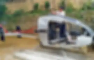 Kisah Jujun Junaedi, Buruh Bengkel Asal Sukabumi yang Rakit Helikopter di Halaman Rumahnya Karena Bosan Lihat Kemacetan