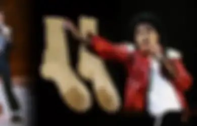 Bertatahkan Kristal, Seperti Ini Penampakan Kaus Kaki Michael Jackson yang Dilelang