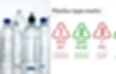Tidak Semua Kemasan Plastik Aman, Kenali Kodenya dan Jangan Sampai Salah Pilih! Sebab, Bisa Berakibat Kanker dan Diabetes