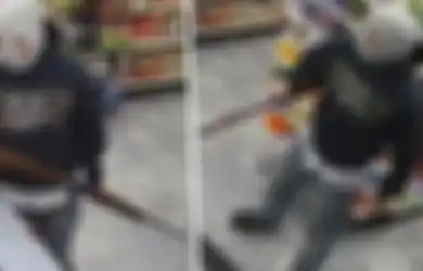 Maling Ini Kurang Modal Dan Memilih Memakai Benda Tidak Terduga Ini Untuk Menutup Wajahnya, Menjijikkan!