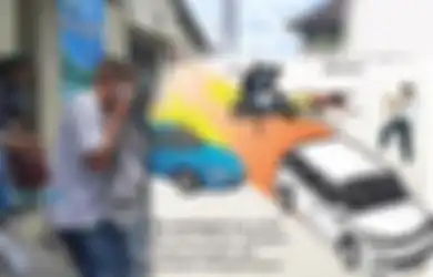Bikin Ulah, Bule Amerika Kejar-kejaran dengan Warga di Bali, Tabrak 4 Kendaraan Lain