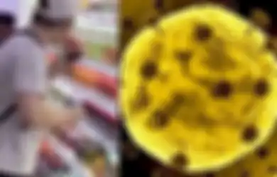 Buat Video Tutorial Sebarkan Virus Corona, Pria Ini Lakukan Hal Menjijikkan di Supermarket: Begini Penyebaran Virus Corona Menurut Para Ilmuwan