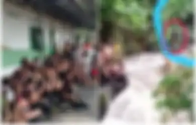 Penampakan Sosok Berpakaian Hitam Mendadak Muncul Saat Evakuasi Siswa SMPN 1 Turi, Apakah Sebenarnya Itu?