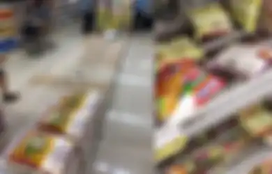 Virus Corona Masuk Indonesia, Masyarakat Indonesia Serbu Supermarket, Beras dan Mi Instan Langsung Habis Langka