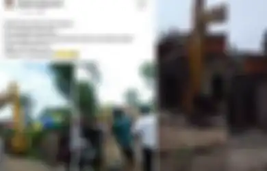 Capek-capek Kerja di Korea, saat Pulang Istri Malah Dihamili Pria Lain, TKI Ini Pilih Hancurkan Rumah Sendiri dengan Buldoser