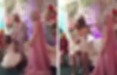 Biduan Dangdut Goyang Panas di Depan Mempelai Pria, Bukannya Marah, Pengantin Wanita Justru Lakukan Hal Tak Terduga Ini