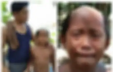 Supaya Nggak Keluar Rumah, Ayah Ini Potong Rambut Anaknya dengan Model Setengah Botak