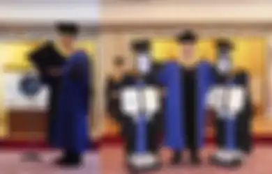Pandemi Covid-19, Kampus di Jepang Ini Gelar Upacara Wisuda Pake Robot