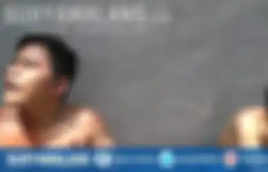 Wajah Garang dan Brutal Berangsur Hilang, Kejam saat Mencuri Hp Milik Cewek, Dua Pria Ini Menangis di Pinggir Selokan Hanya Berbalutkan Celana Dalam