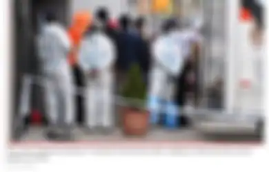 Seharusnya Dimakamkan, 60 Mayat yang Diduga Pasien Covid-19 Malah Ditumpuk Satu Sama Lain di Dalam Truk Selama Berminggu-minggu, Keluarkan Bau Busuk yang Bikin Warga Geger