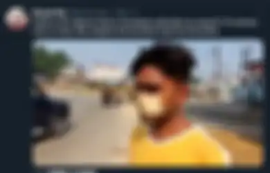 Diminta Polisi Pakai Masker, Pria Ini Malah Jadikan Uang Kertas Sebagai Masker, Ternyata Alasannya yang Tak Sembarangan