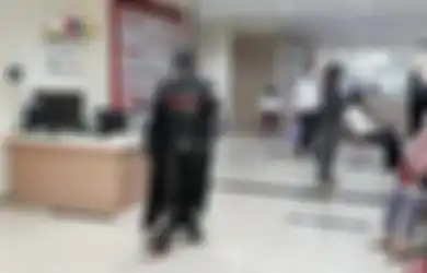 Agak Beda Sendiri, Dokter di Bogor Pake Hazmat Tema Superhero, Ini Tujuannya!