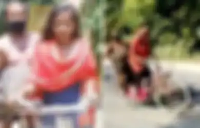 Tak Punya Uang Lagi Gadis India Ini Nekat Kayuh Sepeda Sejauh 1.200 Km Boncengkan Ayahnya yang Sakit, Gara-gara Viral Nasibnya Berakhir Tak Terduga