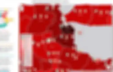 Padahal Kasus Covid-19 di Jakarta Juga Tinggi, Mengapa Justru Surabaya Berstatus Zona Merah Tua? Ternyata Ini Alasannya