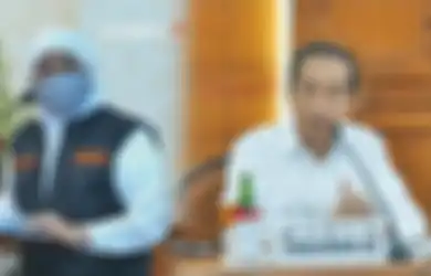 Jokowi Tantang Jawa Timur Tekan Angka Penyebaran Virus Corona, Khofifah : Tugas Ini Ringan Asal Seluruh Pihak Bergerak