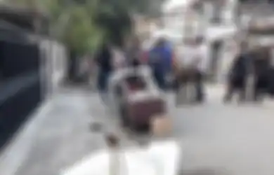 Fisiknya yang Ringkih Masih Paksa Tarik Gerobak Keliling, Pemulung Tua di Jatinegara Tewas Mendadak di Pinggir Jalan, Warga: Tadi Sempat Nawarin Kipas Angin