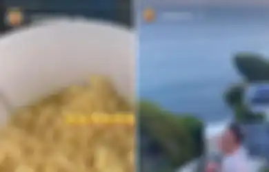 Kylie Jenner Ketahuan Makan Mie Instant Pake Telor Ala Anak Kosan