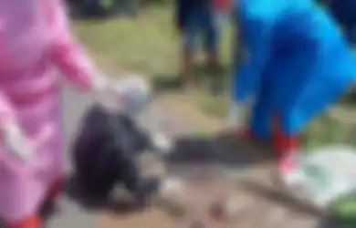 Sempat Dikira Daging Kurban, Mayat Bayi dalam Keadaan Hancur Ditemukan Tergeletak Dijalan, Terbungkus Plastik Kresek dan Kain
