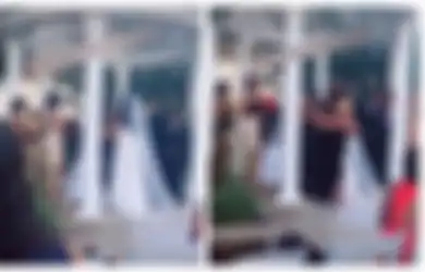 Pernikahan Hancur Total, Satu Tamu Tak Diundang Ungkap Borok Mempelai Pria Katakan Sedang Hamil Anak dari Pengantin Pria, Bikin Tamu Histeris