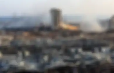 Memilukan, Lagi Enak-enak Ambil Foto Nikah Tiba-tiba Ledakan Dahsyat Hancurkan Beirut Lebanon, Momen Bahagia Pengantin Seketika Berubah Jadi Duka