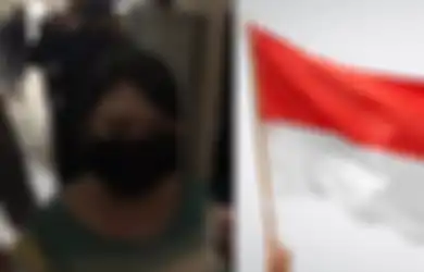 Gegerkan Seantero Negeri Gegara Bakar Bendera Merah Putih Atas Suruhan PBB, Data Penduduk Wanita Ini Tertulis Sebagai Anggota TNI, Kodim Lampung Bongkar Identitas Aslinya