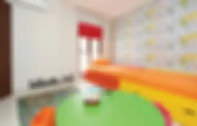 Warna dan Bentuk Ceria, Kamar Ini Jadi Favorit Si Anak yang Pendiam