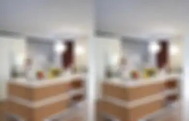 Meski Jadi Area Basah, Dapur Tak Kehilangan Pesona Kayu, Ini Caranya!