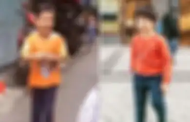 Tersipu Malu, Rafathar Putra Raffi Ahmad Hanya Diam Membisu Saat Bertemu dengan Kembarannya