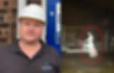 Periksa Rekaman CCTV Setelah Tiba-tiba Bergerak, Pria Ini Saksikan Penampakan Wanita Bergaun Putih Berjalan Mengambang, Saat Diperiksa Sosoknya Lenyap