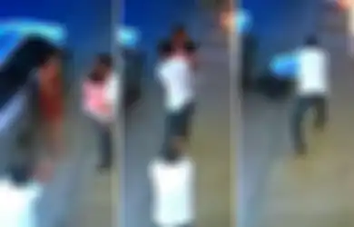 Peristiwa Mengejutkan Terekam CCTV, Pria Ini Tenangkan Putri Kecilnya Lalu Serahkan ke Seorang Perempuan Sebelum Ditembak Mati di Depan Sang Anak