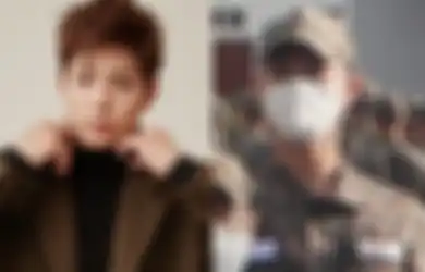 Intip Foto Pertama Park Bo Gum Sebagai Tentara Baru Saat  Wamil