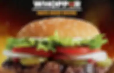 Burger King Rilis Varian Whopper Baru, Lebih Auntentik Tanpa Pewarna & Penyedap