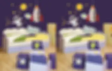 Kembangkan Imajinasi, Beri Pemandangan Luar Angkasa di Kamar Anak