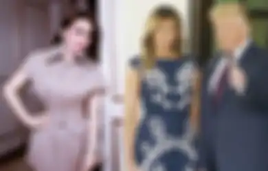 Bajunya Kembaran dengan Melania Trump, Syahrini Sukses Buat Netizen Terheran dengan Harganya: Fashionnya Sekelas Ibu Negara Amerika Serikat!