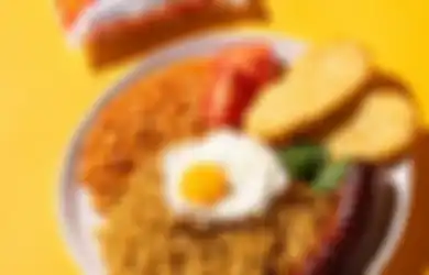 Sarapan Mie Instan Ala English Breakfast versi Indomie Australia, Ada Tambahan 'Lauk' Kacang Panggang dan Hash Browns