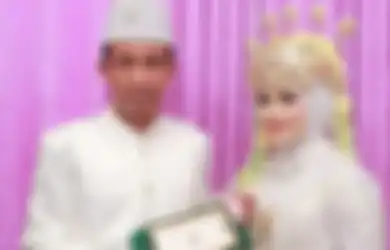 Viral Wajah Seorang Pengantin Pria Mirip Presiden Jokowi, Begini Reaksi sang Istri: Tidak Pernah Merasa Mirip