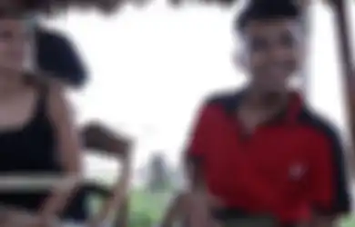 Gemetaran, Dimas Ramadhan 'Kembaran Raffi Ahmad' Salah Tingkah saat Diajak Ngobrol Luna Maya
