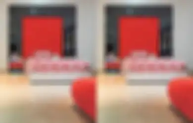 Pesona Lantai Marmer Jadi Latar yang Menenangkan bagi Warna Ceria