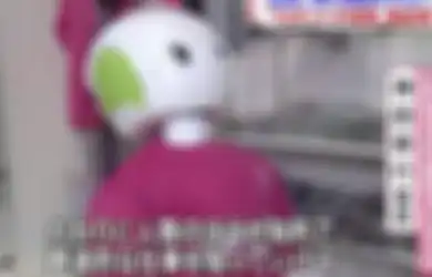 Unik! Toko di Jepang Pakai Robot Untuk Ingatkan Protokol Kesehatan